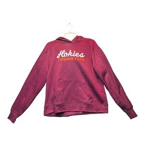 Hokies Virginia Tech Under Armor Loose Hoodie MD M Sweatshirt Heavy Soft Womens